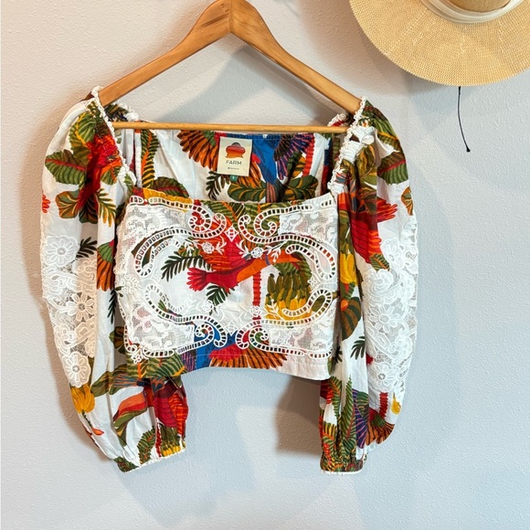 Anthropologie Farm Rio Forest Birds size Small - Picture 5 of 15